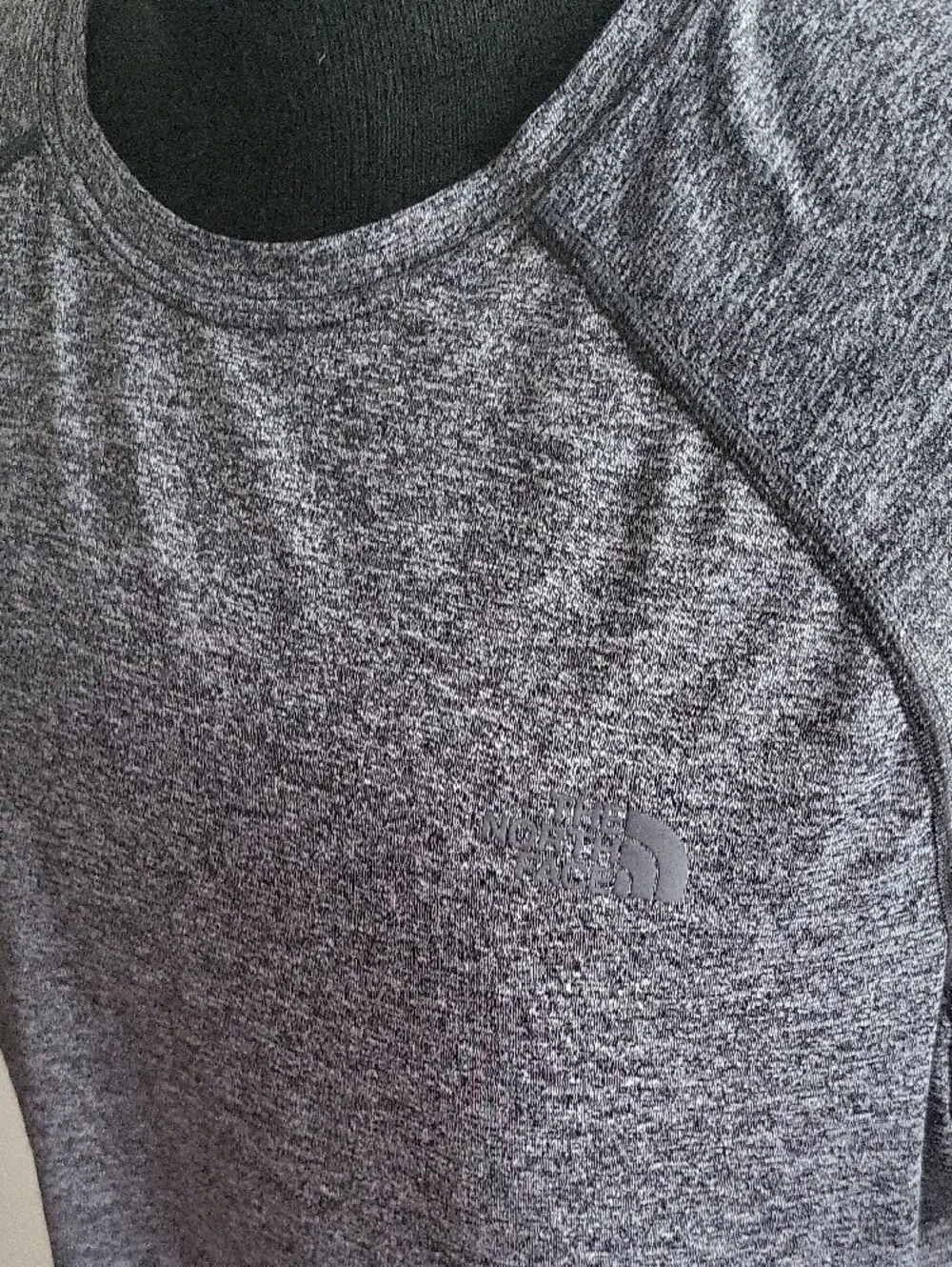 The North Face Men's Short Sleeve Heathered Gray Performance Tee
